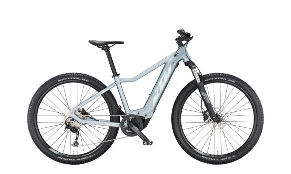 KTM MACINA RACE 572 GLORIOUS azzurro silver matt eBike