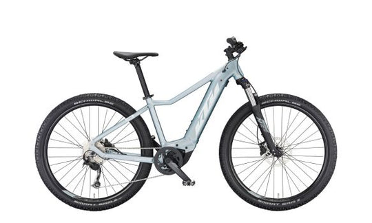 KTM MACINA RACE 572 GLORIOUS azzurro silver matt eBike