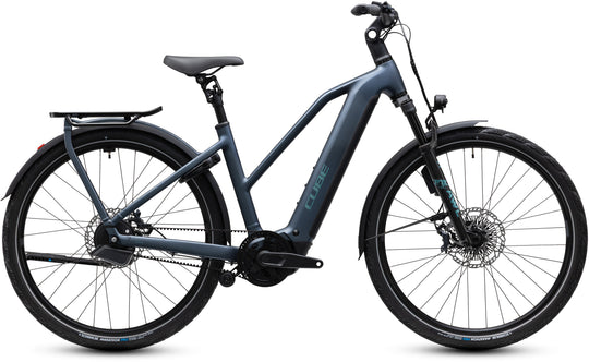 Cube Kathmandu Hybrid Deluxe SLX 800 mineralblue´n´blue