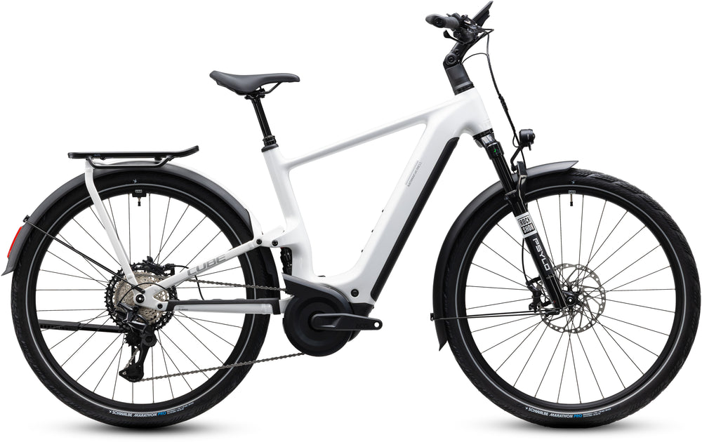 Cube Kathmandu Hybrid ONE11 HPC SLX 800 metallicwhite´n´prizm