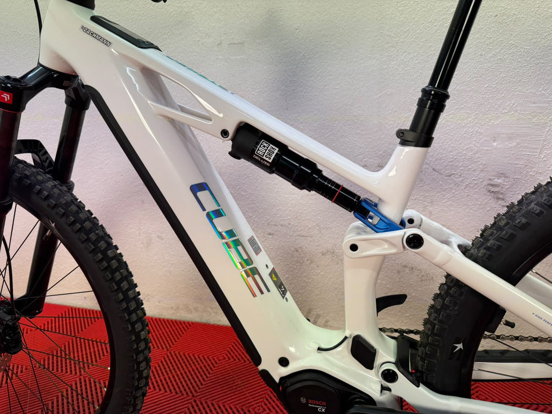 Cube Stereo Hybrid ONE44 HPC Pro 800 metallicwhite´n´blue